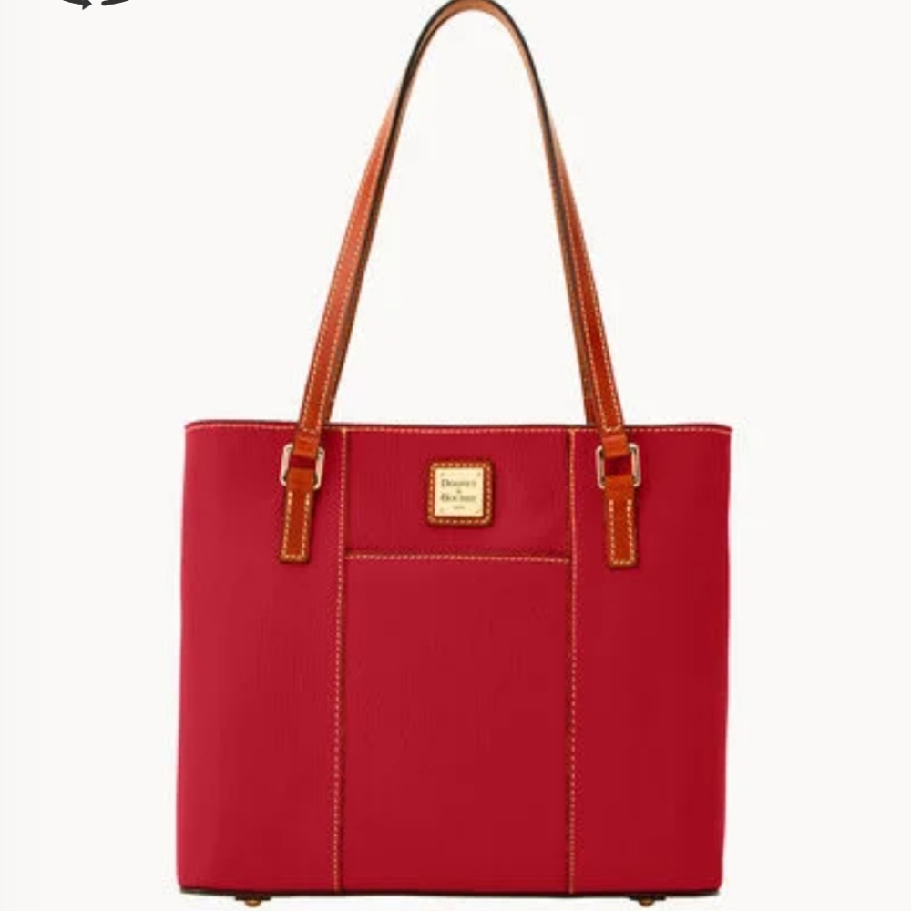 Dooney & Bourke Pebble Grain Small Lexington Red